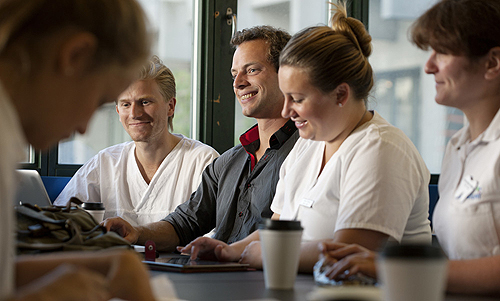 Foto af mødesituation